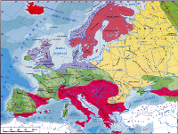 Harta Tectonica - Europa