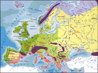 Harta Climatica - Harta Europa