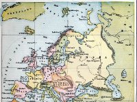 Harta Europa 1876