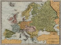 Harta Europa 1878
