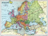 Harta Europa 1936