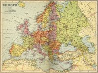  Harta Europa 1938
