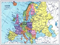 Harta Europa 1949