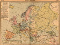 Harta Europa 1924