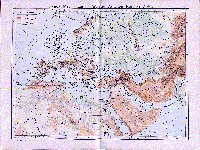 Harta Fizica Europa - Veche