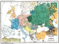 Harta Nationalitatilor - Europa