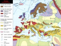 Harta Tectonica - Europa