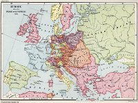 Harta Europa 1801
