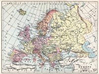  Harta Europa 1906