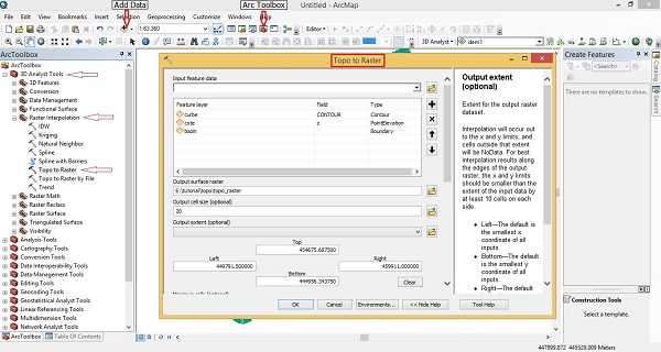 arcmap topo to raster